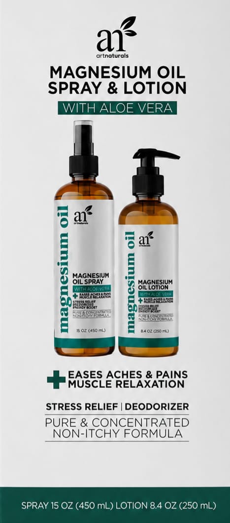 MAGNESIUM DUO SPRAY & LOTION HOMBRES